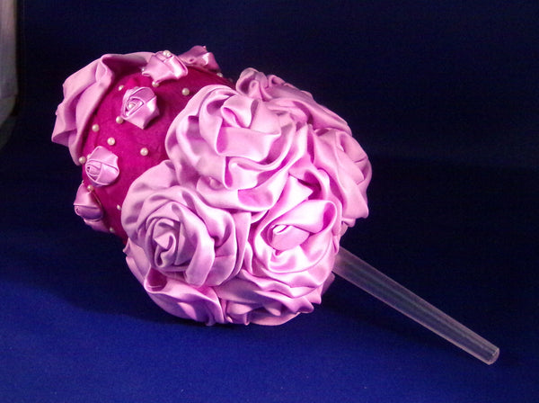 Bouquet - Bride Purple Yummy Flowers