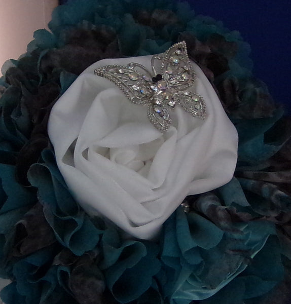 Bouquet-Squeal with Teal